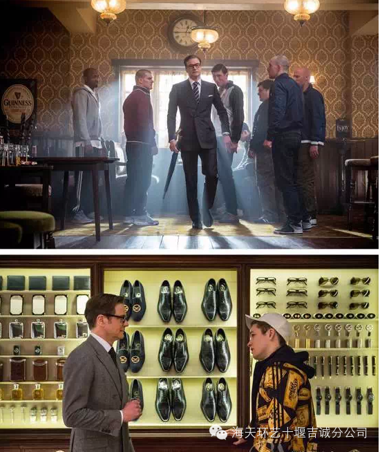 今天跟小钰儿一起看《王牌特工》缝纫店kingsman,感受迷人的英伦绅士