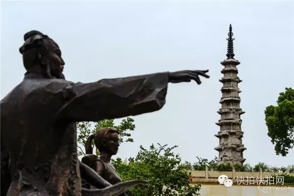 运河十景之龙山塔影
