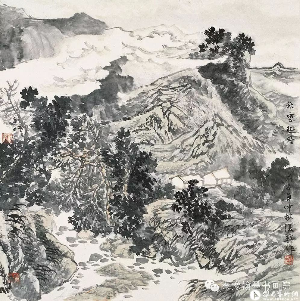 著名山水画家张复兴先生寻常家山非常画