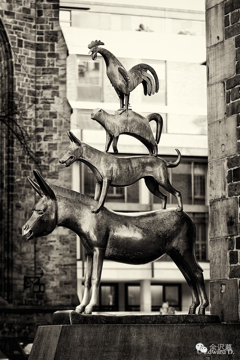 两个国家的关于驴子老了以后的故事（读《格林童话·不莱梅的乐师》有感）