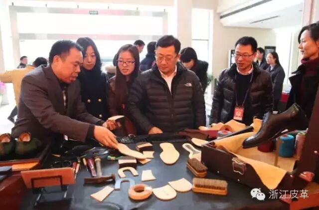 中国轻工商会张杰副会长为康奈外贸点赞