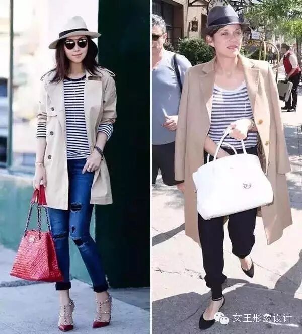 百搭的条纹衫,杨幂刘诗诗都在穿!