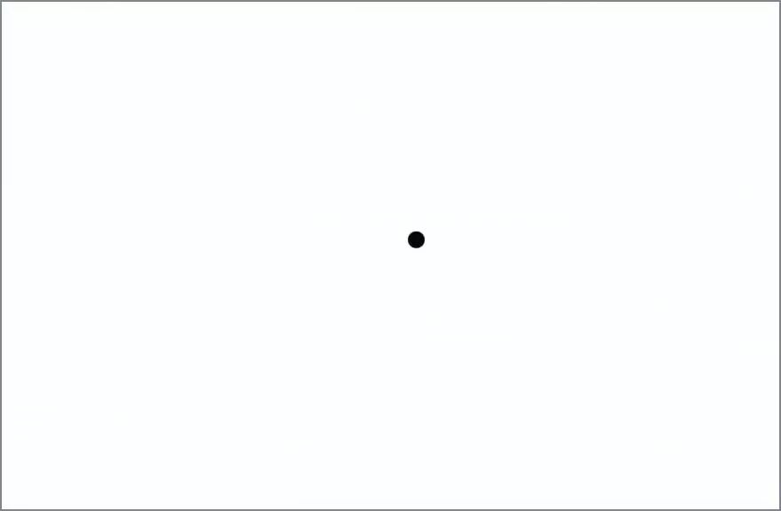在一次哲学课堂上,老师在一张白纸上画了一个小黑点,问台下的学生
