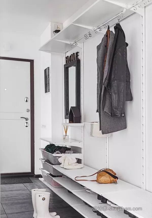 进门就是厅？玄关这样设计就对了！