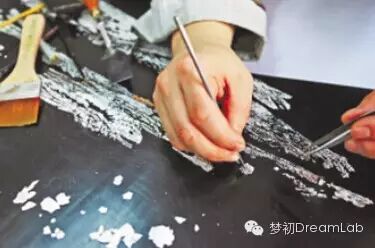 漆艺辅助材料之蛋壳