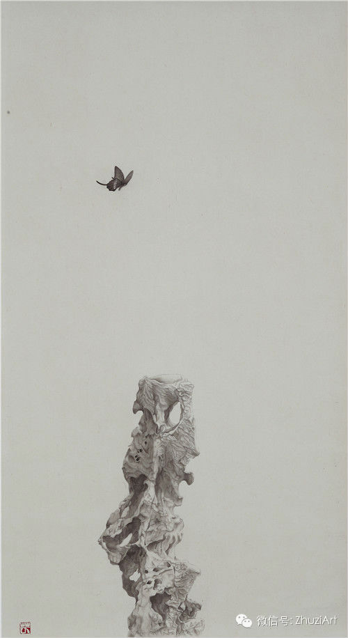 【诸子.艺品推荐】诸子版画花园—浪漫的太湖石与她们在画中结缘