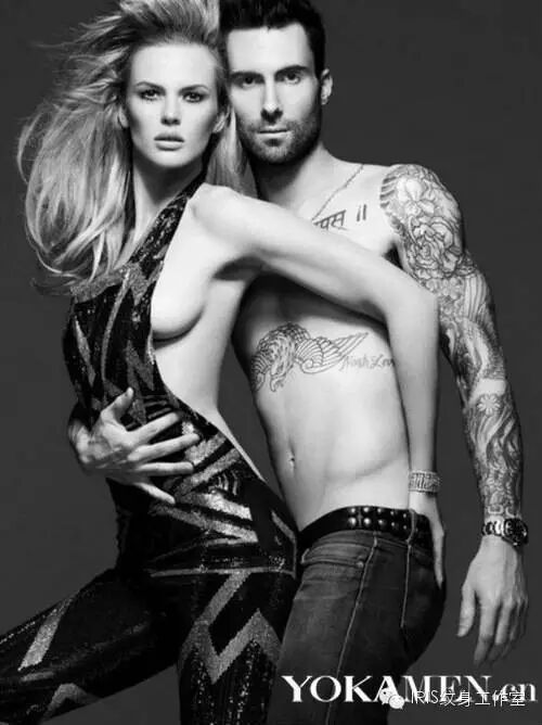 美国《人物》'全球最性感男人'Adam  levine 纹身解码