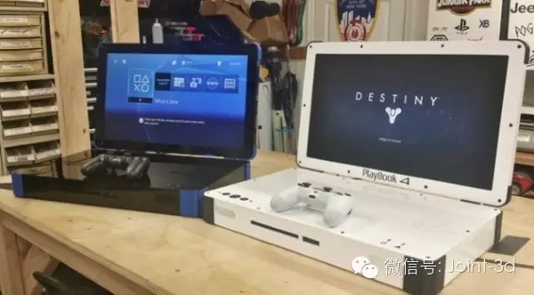 美国工程师用3d打印机帮您把ps4改成笔记本电脑 成功案例 上海众印网络科技有限公司