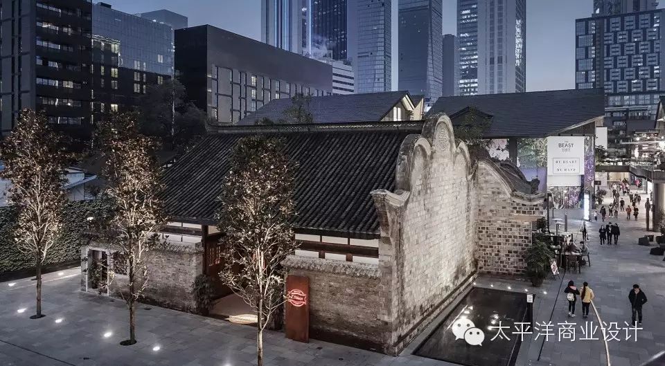 [商业设计]成都远洋太古里古建改造--the abbaye 比利时餐厅设计