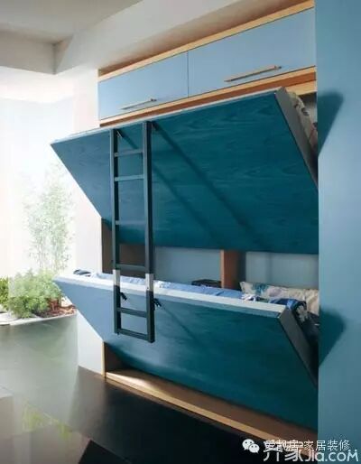 很潮有个性的高低床,会让你萌生二胎的想法-怀孕期