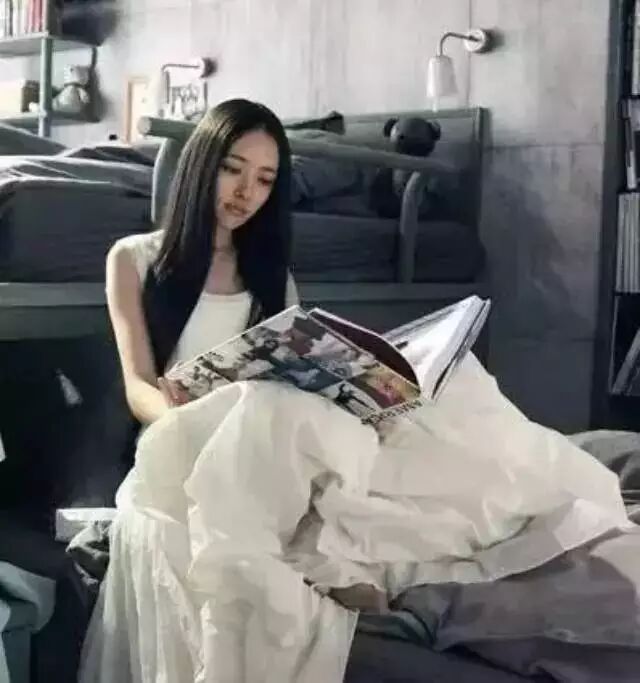 郭碧婷长发+长裙,女神果然是女神!