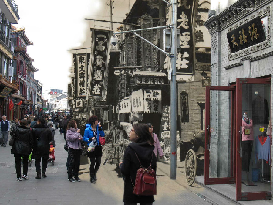 在老照片中品味古都风韵:我们看到20世纪上半叶的北京城像是一个放大
