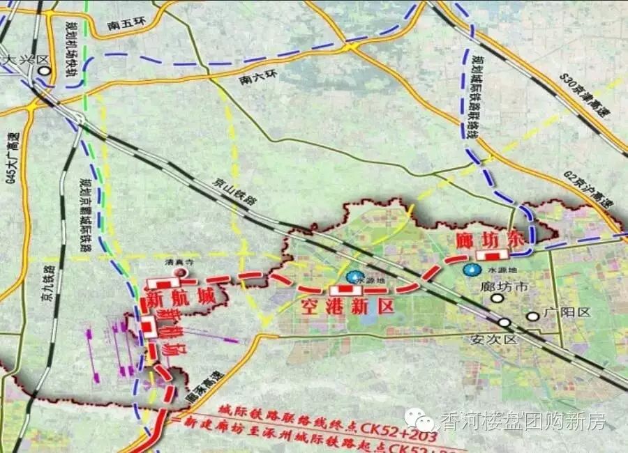 规划丨京津冀不只有"大七环",还有环北京城际串联"北三县"!