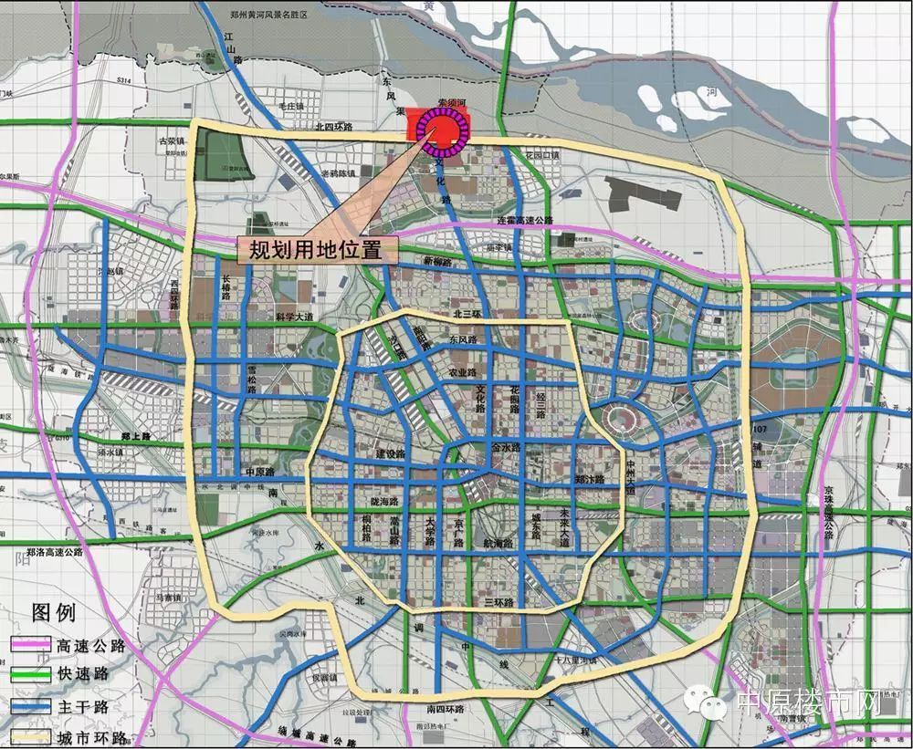 惠济区东赵村合村并城规划的范围是桂圆路西,东风渠东,北四环两侧区域