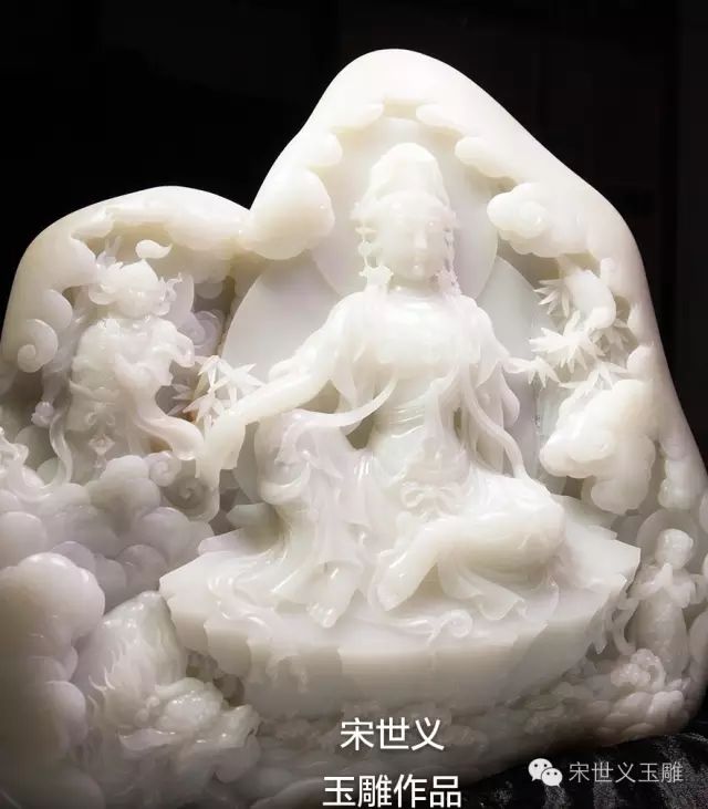 观音是玉雕的永恒题材,精美玉雕观音欣赏!