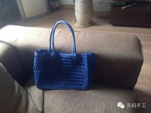 多媽手工——仿DG品牌方形鏤空棉草編織包 - 多多 - 多多的博客