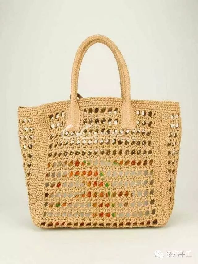 多媽手工——仿DG品牌方形鏤空棉草編織包 - 多多 - 多多的博客