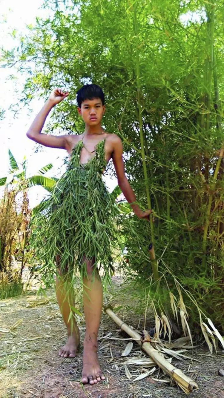 【柒摄影--趣味】爆红!泰国15岁逗比少年的"时尚照片"