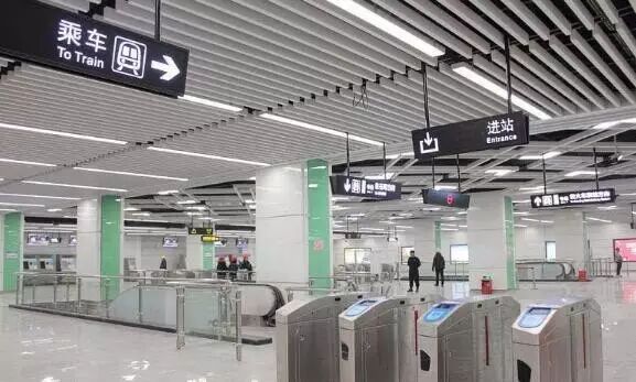 锐高照明南宁地铁一号线照明项目亮灯通车