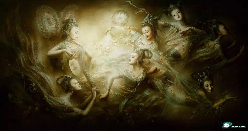 敦煌飞天美女,美的令人窒息