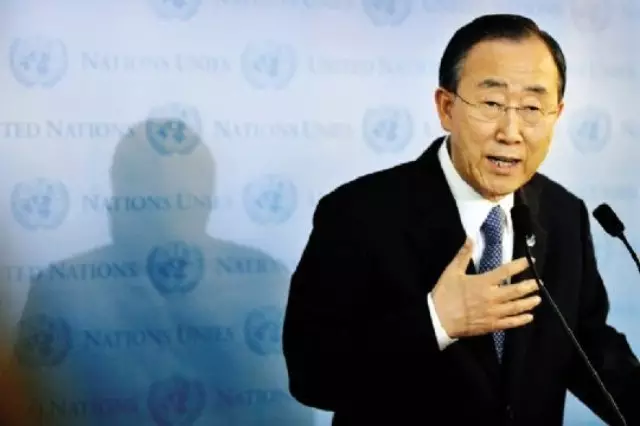 【双语】联合国秘书长潘基文2015年世界水日致辞