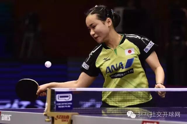 日本乒坛新秀:我与丁宁实力相当 至少拿银牌『开球网』