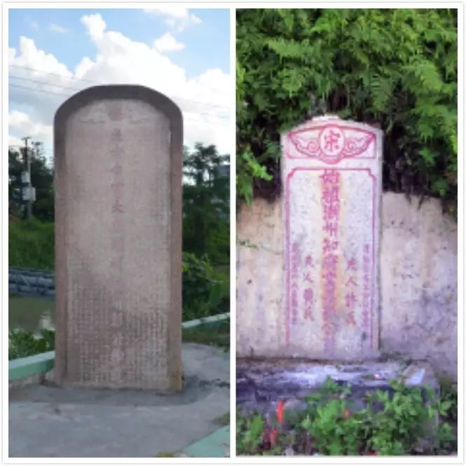 北宋潮洲知府彭延年墓和墓道碑 彭延年墓位于紫峰山脉浮丘山上.