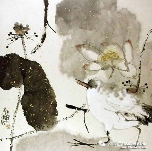 酷作弘一法师禅画欣赏