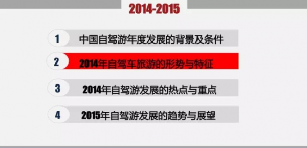 2015年中国自驾游年度发展报告