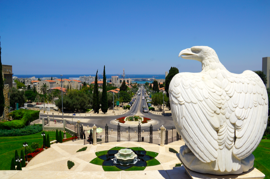 北石：寻觅消失的空中花园，以色列巴哈伊教圣地