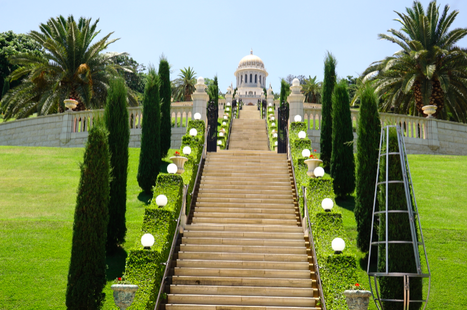 北石：寻觅消失的空中花园，以色列巴哈伊教圣地