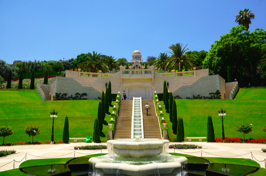 北石：寻觅消失的空中花园，以色列巴哈伊教圣地