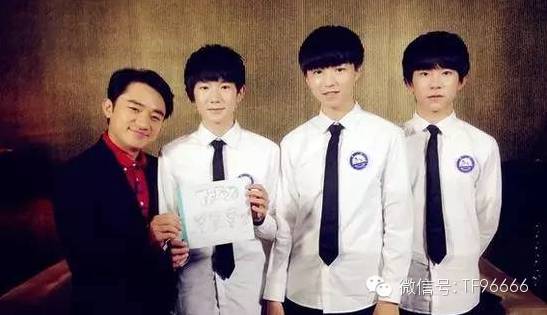 TFBOYS拍戏首探班 易烊千玺自曝从未哭过