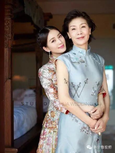 揭秘四大明星的美人丈母娘,刘诗诗妈妈美翻了!