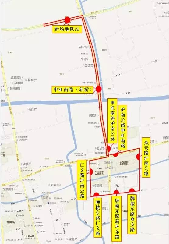 居行:新场,鹤沙航城地区新辟2条公交接驳16号线