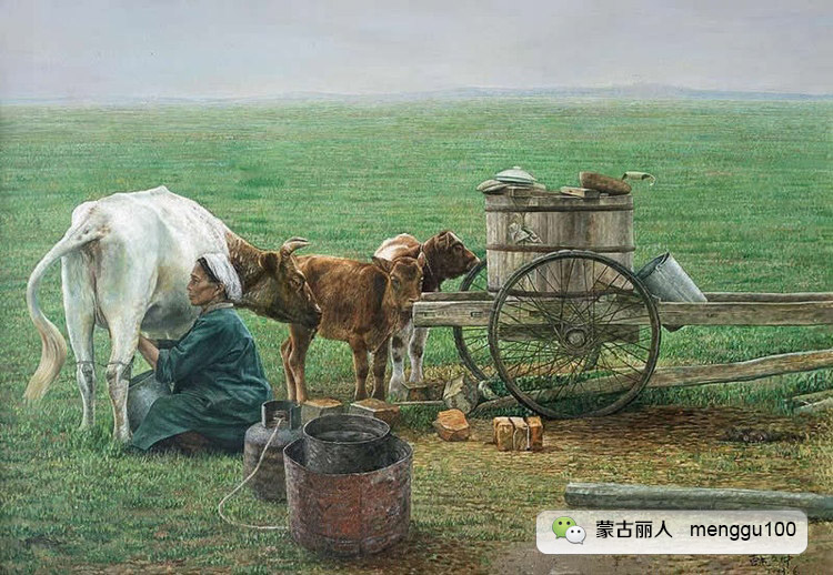 【蒙古油画】唯美的蒙古油画,美到让你窒息【转载】