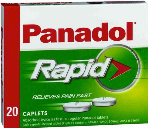 不是什么大病,基本上百分之九十的病症都可以被一种药救治--panadol