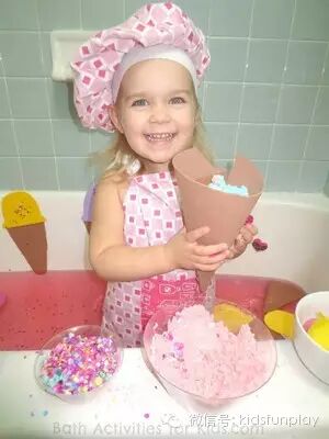 【科学】玩转小苏打：人造雪--冰激凌过家家--彩色发泡试验