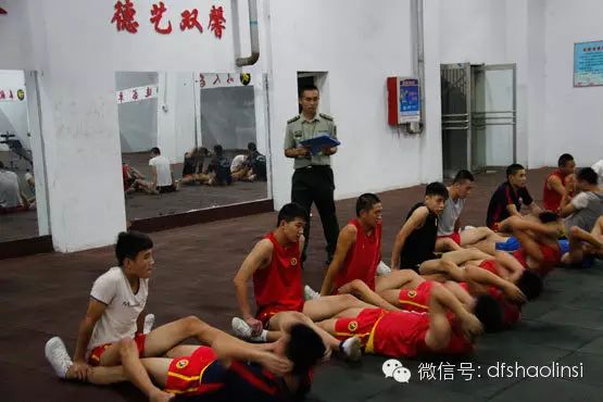 少林延鲁武术学校向特战旅输送特招兵员体能考核