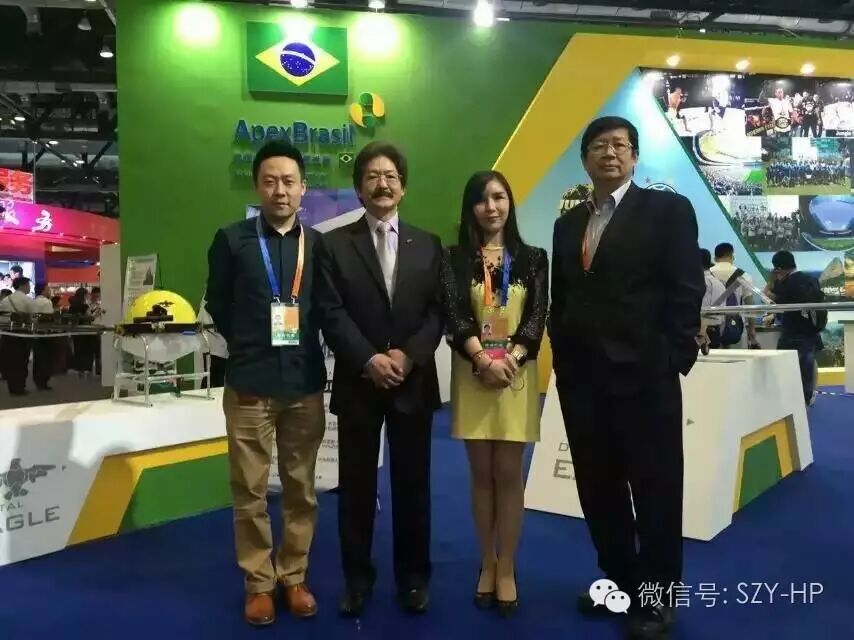 數(shù)字鷹進(jìn)軍巴西市場，國家副總理汪洋蒞臨鼓勵 