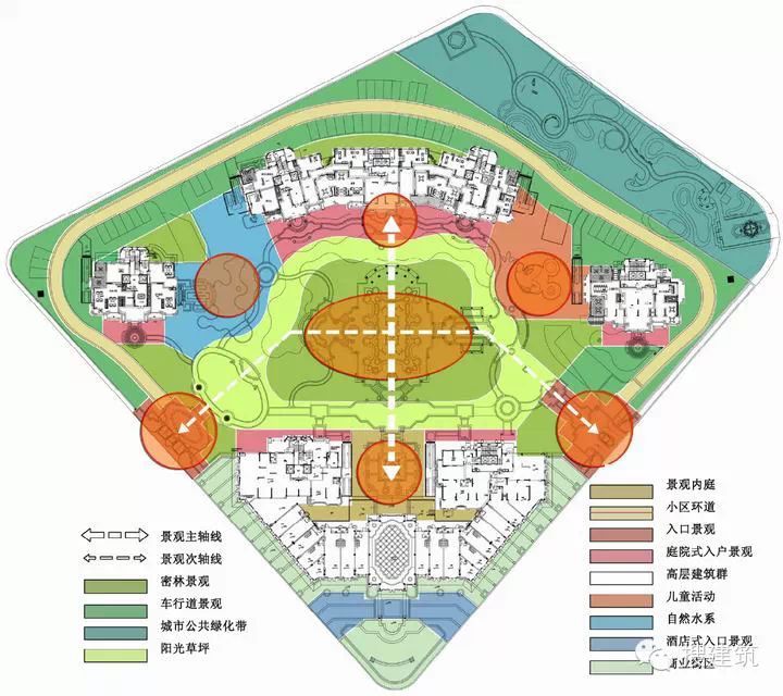 「最强」景观——用实例解析art deco风格居住区景观设计