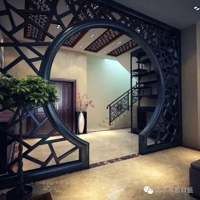 北京总部旗舰店-玄关效果设计图五