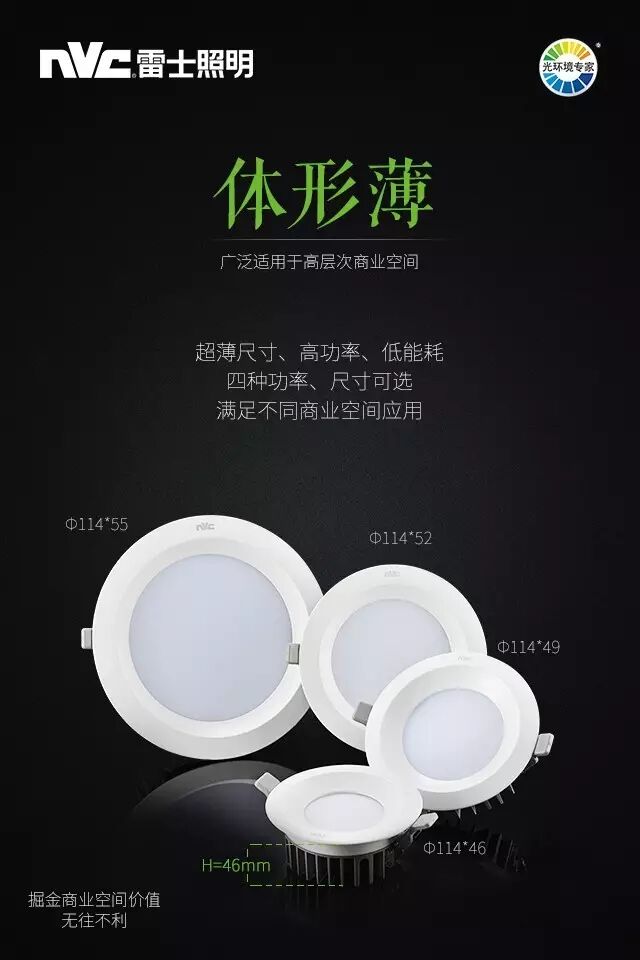 一举“夺葵”，雷士NLED924光彩上市！