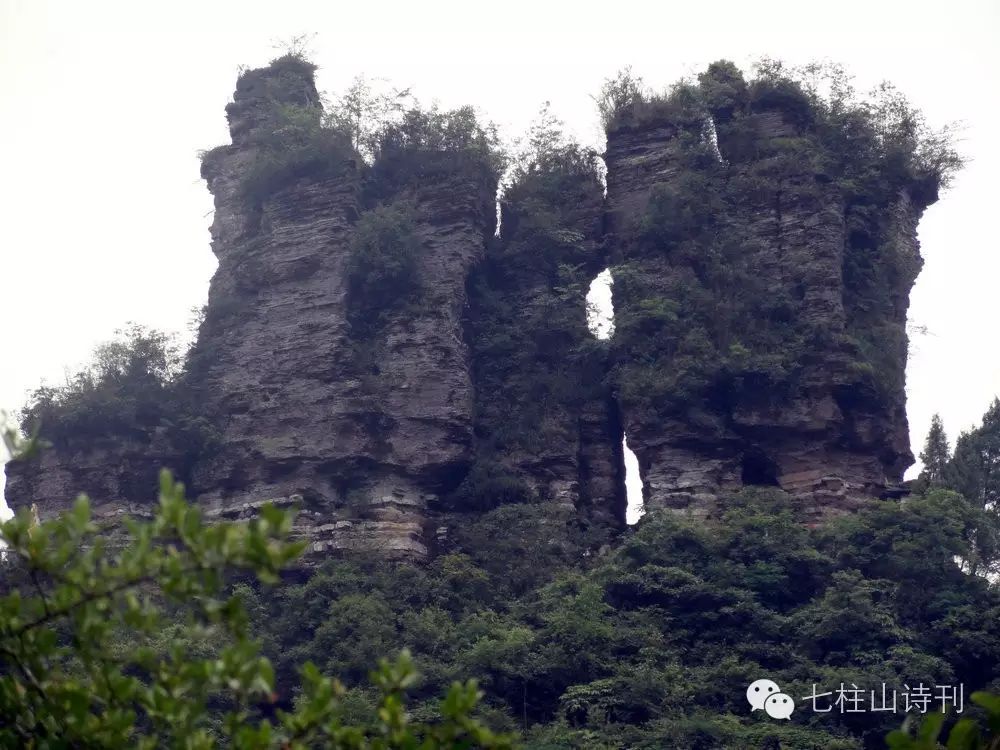 七柱山诗歌 般若莉《七柱山》