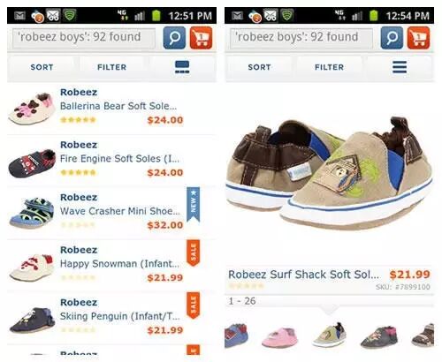 移动应用界面设计模式—搜索、排序、筛选（上）