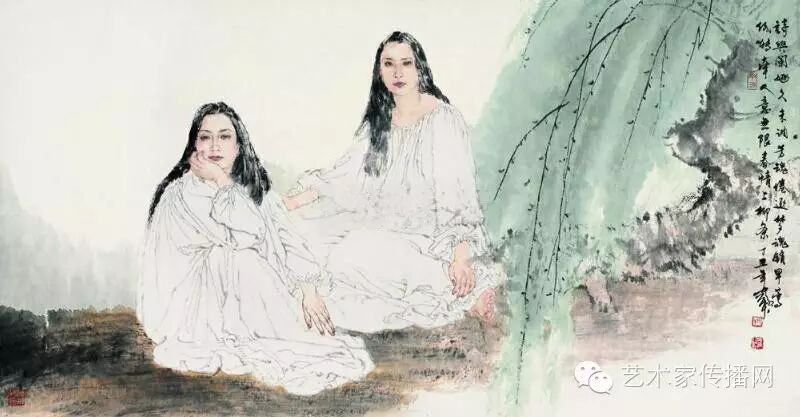 何家英国画人体高清全集