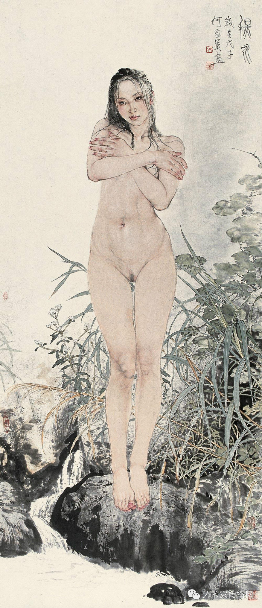 何家英国画人体高清全集