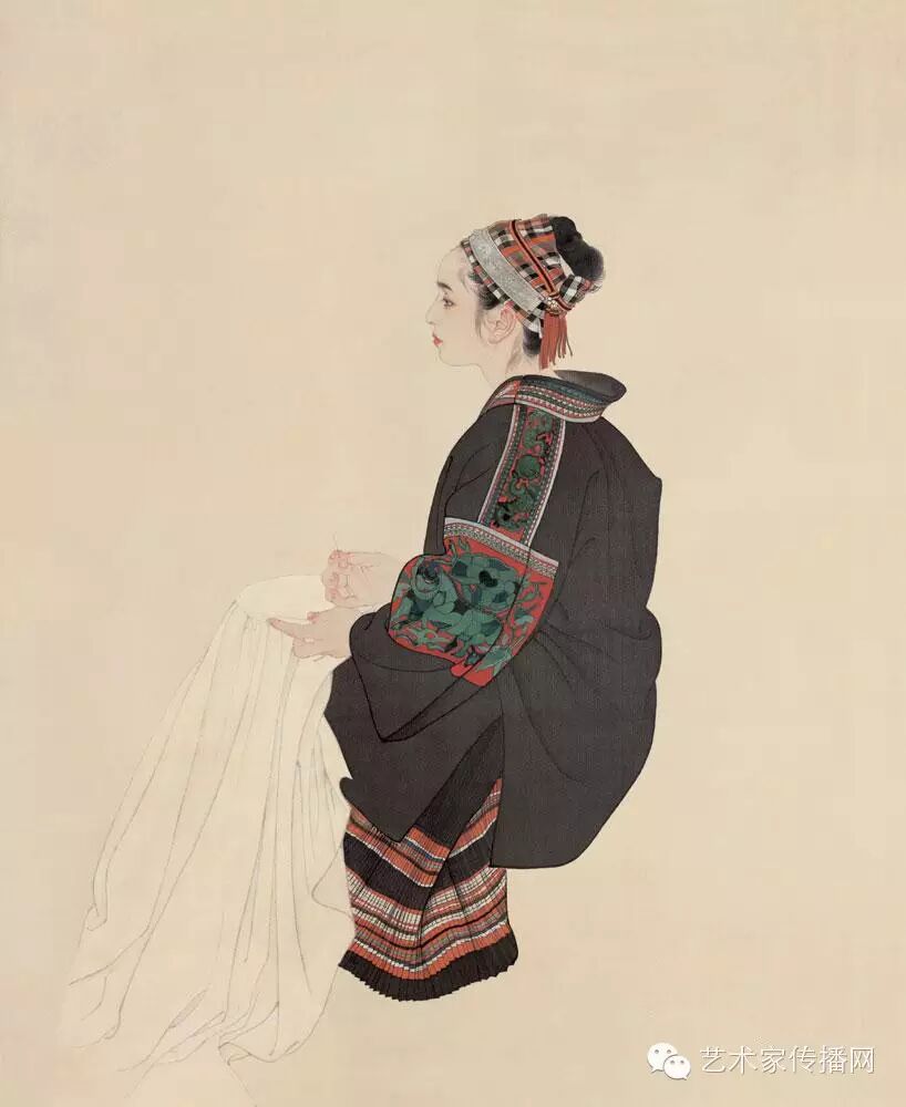 何家英国画人体高清全集