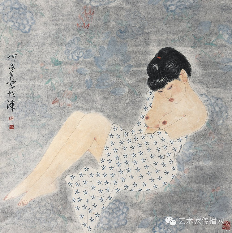 何家英国画人体高清全集