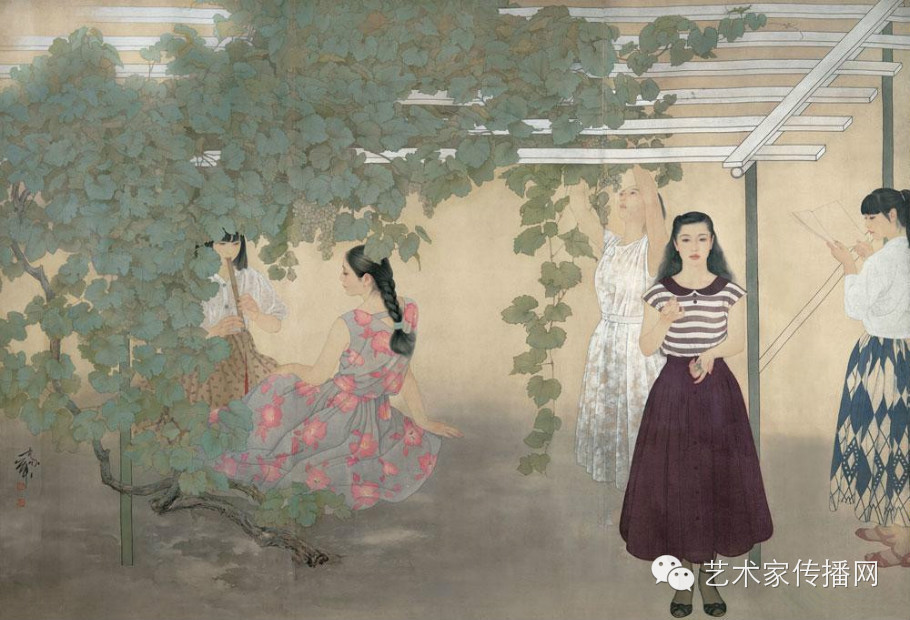 何家英国画人体高清全集